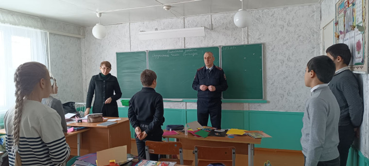 Беседа с капитаном полиции Магомедовым Г.И..